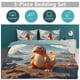 thumbnail image 5 of Ch_arma_nder Print Bedding Set Pattern Duvet Cove Set 3 Pieces 1 Quilt Cover And 2 Pillowcases for Women Men Teens, 5 of 5