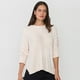thumbnail image 3 of Sweater Mujer Chenille Ecru Corona, 3 of 5