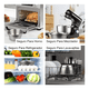 thumbnail image 3 of Bowl acero inoxidable cocina reposteria ensalada pack x 3, 3 of 3