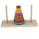 thumbnail image 2 of Torre De Madera De Hanoi Puzzle Toy Home Play Kids Gift Juego Tradicional Indio, 2 of 3
