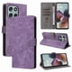 thumbnail image 4 of Funda Billetera para Motorola Moto G66Y 5G con Soporte - Cartera de Cuero con Ranuras Morado, 4 of 5