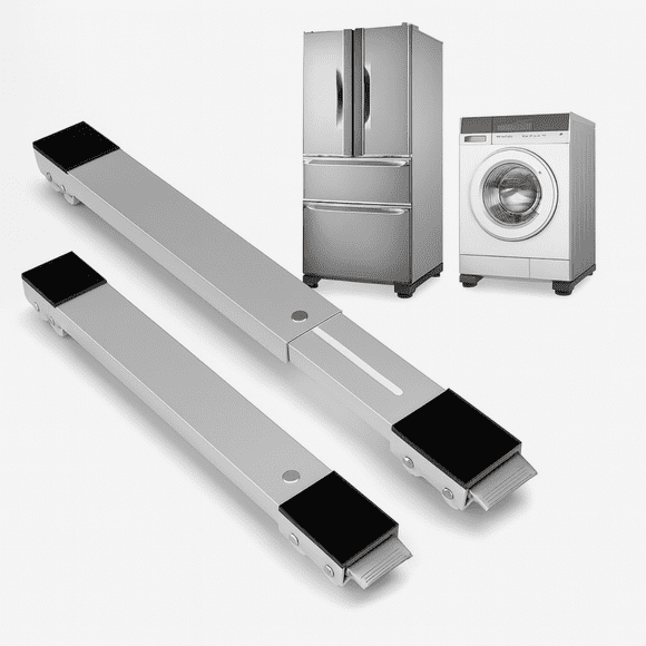Soporte Movilizador Ruedas Lavadora Refrigerador Ajustable