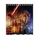 thumbnail image 1 of Cortina de ducha de Star Wars, juego de cortina de baño con ganchos, tamaño 66 x 72 pulgadas, 1 of 3