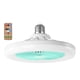 thumbnail image 2 of Luz de Ventilador de Techo con Base E27, Lámparas de Techo LED, Ventilador de Techo con Lámpara, Azul (Luz de Ventilador de Techo), 2 of 3