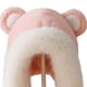 thumbnail image 2 of Gorro de oso, bonito gorro para exteriores con orejas, resistente al viento y cálido., 2 of 5