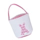 thumbnail image 2 of Cesta De Pascua Decoración De Pascua Conejo Cubo Tote Para Niños Niñas Pascua Rosa, 2 of 3