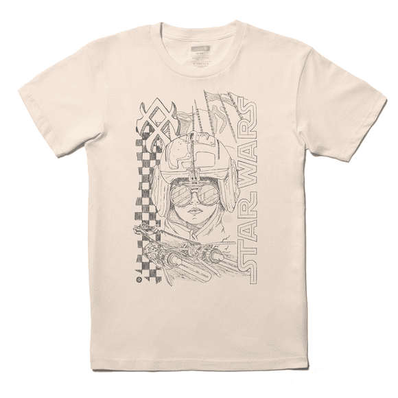 Polera Stance Anakin Vintage White