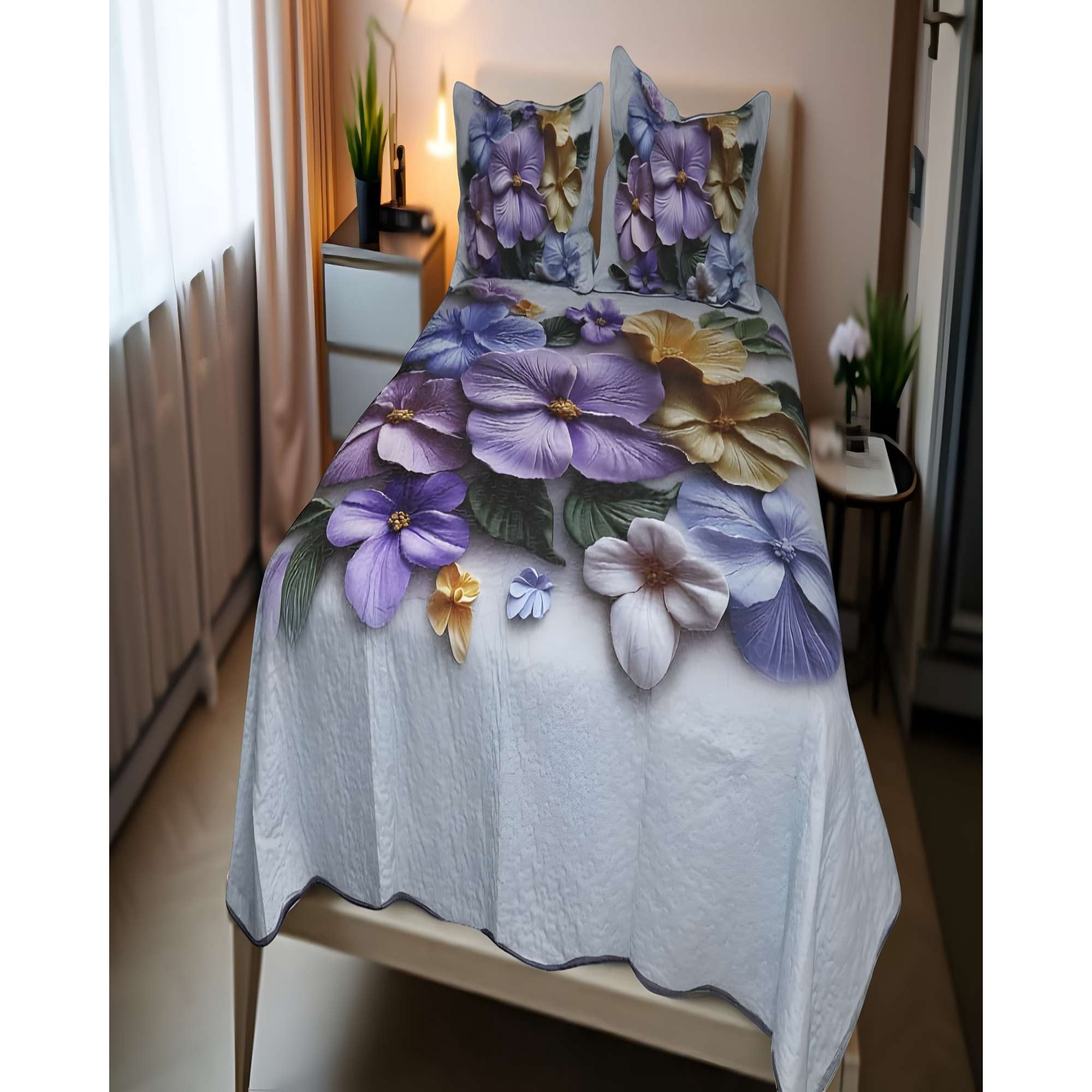 Genérico - Cobertor Quilt 3d King 250 X 270 Cm V08