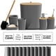 thumbnail image 3 of Set de accesorios de baño Clara Clark Grey, 20 piezas, con cortina de ducha, 3 of 8