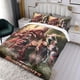 thumbnail image 3 of Thunderbolts Conjunto de sábanas temático, trío de piezas, cómodo y amigable con la piel, diseño único, regalo de decoración para el hogar para familiares, amigos y fans,173cm *218cm, 3 of 6