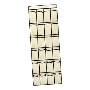 Bothyi - Soporte Para 24 Bolsillos Sobre La Puerta Con Ganchos, Organizador De Zapatos De Pared Para Puerta De Casa