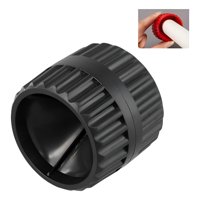 Genérica - Escariador 2 En 1 Desbarba Tubos Pvc Cañeria Cobre Aluminio Negro