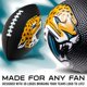 thumbnail image 2 of Foam Football Franklin Sports NFL Jacksonville Jaguars Kids, 2 of 7