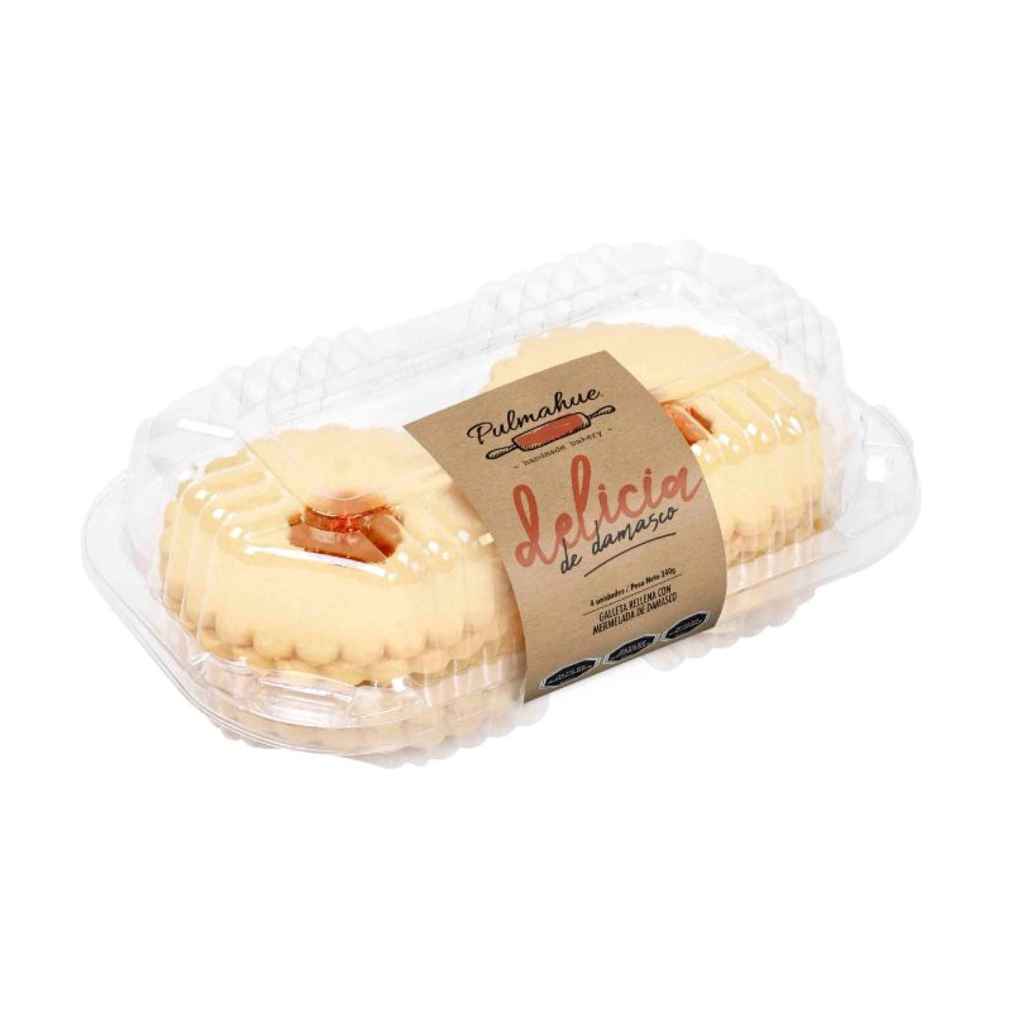 Galleta Delicia De Damasco 240 g Pulmahue
