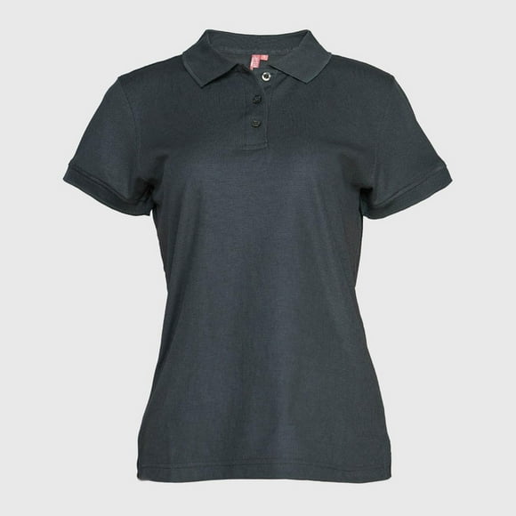 Polera Mc Mujer Waffle gris oscuro 3XL