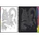thumbnail image 4 of Libro PETER PAUPER PRESS Scratch & Sketch Dragones, 4 of 7