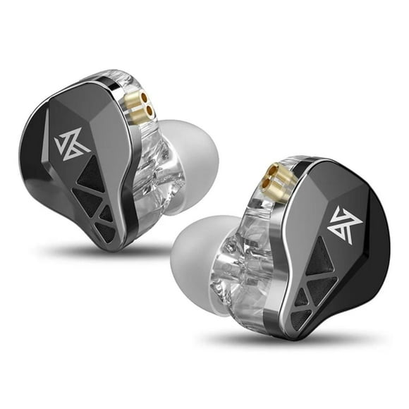 Audífonos KZ EDXS + Accesorios + Espumas + Estuche.