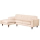 thumbnail image 2 of Sillón Chaiselong Izq Salerno Tela Pu Beige, 2 of 4