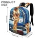 thumbnail image 3 of Copa Mundial de la FIFA-theme Backpack, Campus style schoolbag Bookbag with Adjustable Shoulder Straps And Large Zip Compartment, Unisex Travel Bags.42x30x15cm, 3 of 6