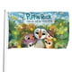 thumbnail image 1 of Puffin Rock Bandera impresa con temática, regalo perfecto para fanáticos, amigos y familiares, y adecuada para actividades al aire libre e interiores, decoraciones de fiesta. 120*180CM, 1 of 6