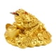 thumbnail image 2 of Figura De Rana De La Riqueza, Figura De Rana Feng Shui Para Estante, Gabinete De Entrada Para El Hogar, Grande, 2 of 5