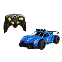 Dblue - Auto De Carrera Rc Luces Música Lanza Vapor Dbg1579Bl Azul