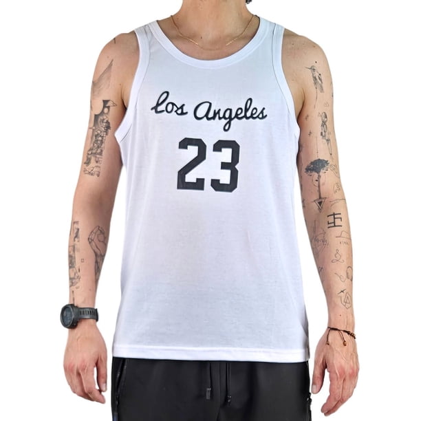 Polera Sin Manga Musculosa Hombre Diseño LA 288