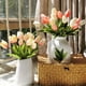 thumbnail image 3 of Ramo De Tulipanes Artificiales Falso De Poliuretano Sintético, 3 of 7