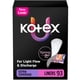 thumbnail image 1 of Protectores diarios Kotex absorbentes envueltos, absorción ligera, 93 piezas, 1 of 7