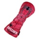 thumbnail image 2 of PU Golf Wood Headcover Golf Club Head Cover Unisex Golfer Gift Red Driver, 2 of 5