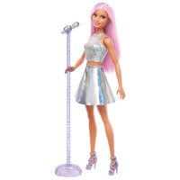 Muñeca De Moda Barbie Careers Pop Star Con Micrófono