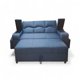 thumbnail image 3 of Sofa Cama funcional 2 PZ Lino +2 POUF Azul, 3 of 7