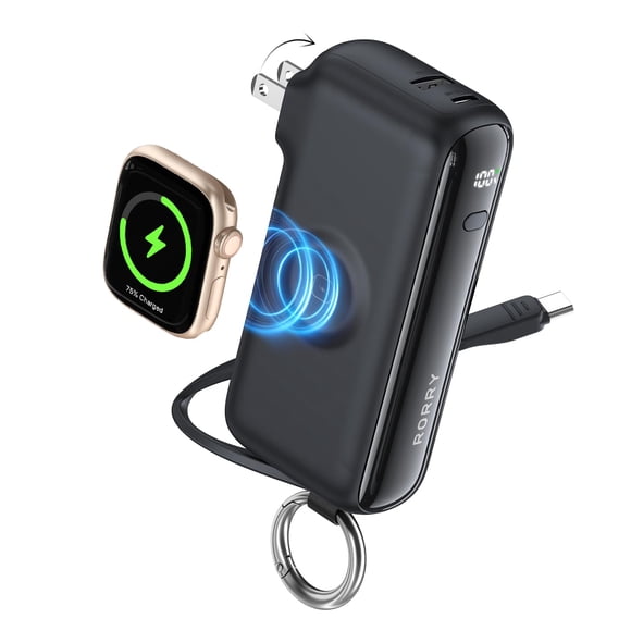 Cargador portátil RORRY Flow 10000 mAh 40 W con cable USB-C