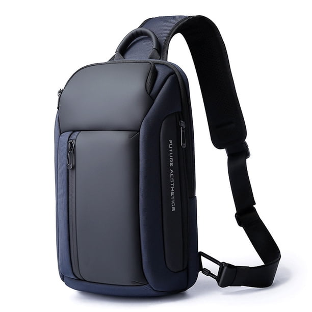 Bolso bandolera, bolso de pecho impermeable para hombre, bolso de hombro, mochila bandolera para hombre