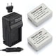 thumbnail image 1 of Paquete De 2 Baterías Y Cargador Nb 7L De 7 4 V 1600 Mah, 1 of 6