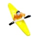 thumbnail image 3 of Estatuilla De Kayak, Adorno Creativo, Estatua De Kayak Para Estanque Exterior, Piscina, Amarillo, 3 of 5
