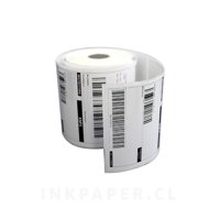 Ink & Paper - Rollo Etiqueta 10X15 100X150 Térmica Serrilha 500 Un Jumbo