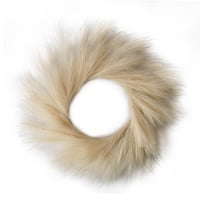 Magideal - De Hierba De Artificiales Colgante De Pared Bohemio Los 60 Cm De Caña S De Plumas Para , Beige