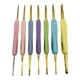 thumbnail image 4 of de ganchos de , 7 piezas, suministros de tejer portátiles, agujas de tejer de suaves y fáciles de utilizar, ganchos de para, 4 of 5