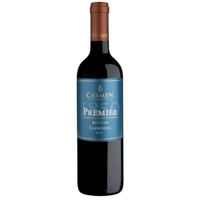 Vino Tinto Reserva Carmenere Botella