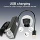 thumbnail image 2 of Luz Linterna LED Para Bicicleta Recargable USB Frontal Luz Bici Básica, 2 of 3
