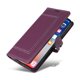 thumbnail image 2 of Premium Wallet Case for Google Pixel 8 Pro with Card Slots & Kickstand, Flip Cover Purple, 2 of 6