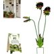 thumbnail image 1 of Estaca jardín planta carnívora metal caprichosa 63cm Venus atrapamoscas resistente 2 uds, 1 of 8