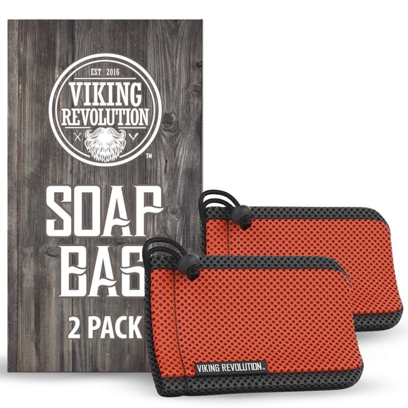 Bolsa de Jabón Viking Revolution 15x9 cm Pack de 2 Rojo Malla