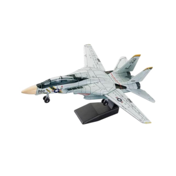 Kit De Modelo De Caza A Escala 1/72, Juguete Educativo Para Niños, Ideal Para Bar, Mueble O Estantería F14