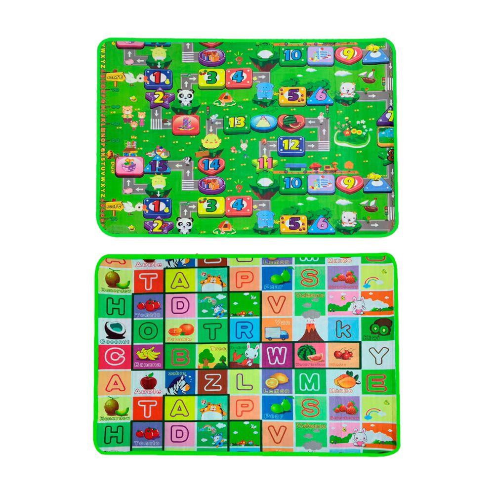 N-ofertas - Alfombra Didáctica Antigolpes Reversible Bebé 90x120 Cm
