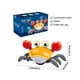 thumbnail image 2 of Cangrejo Musical Recargable USB Con Sensor Para Bebes, 2 of 4