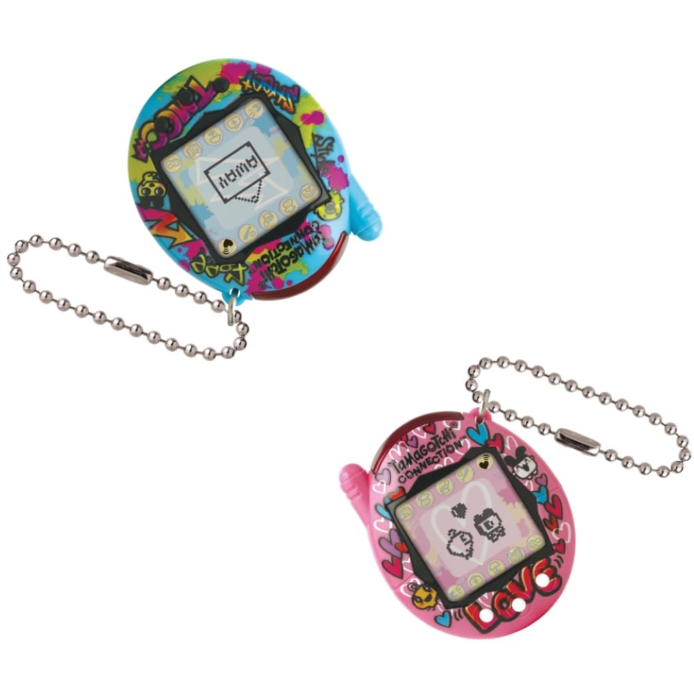 Virtual Pet Tamagotchi Connection True Friends Azul/rosa