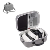 Bolsa De Almacenamiento Aaronmei Meta Quest 3 Elite Strap Gris