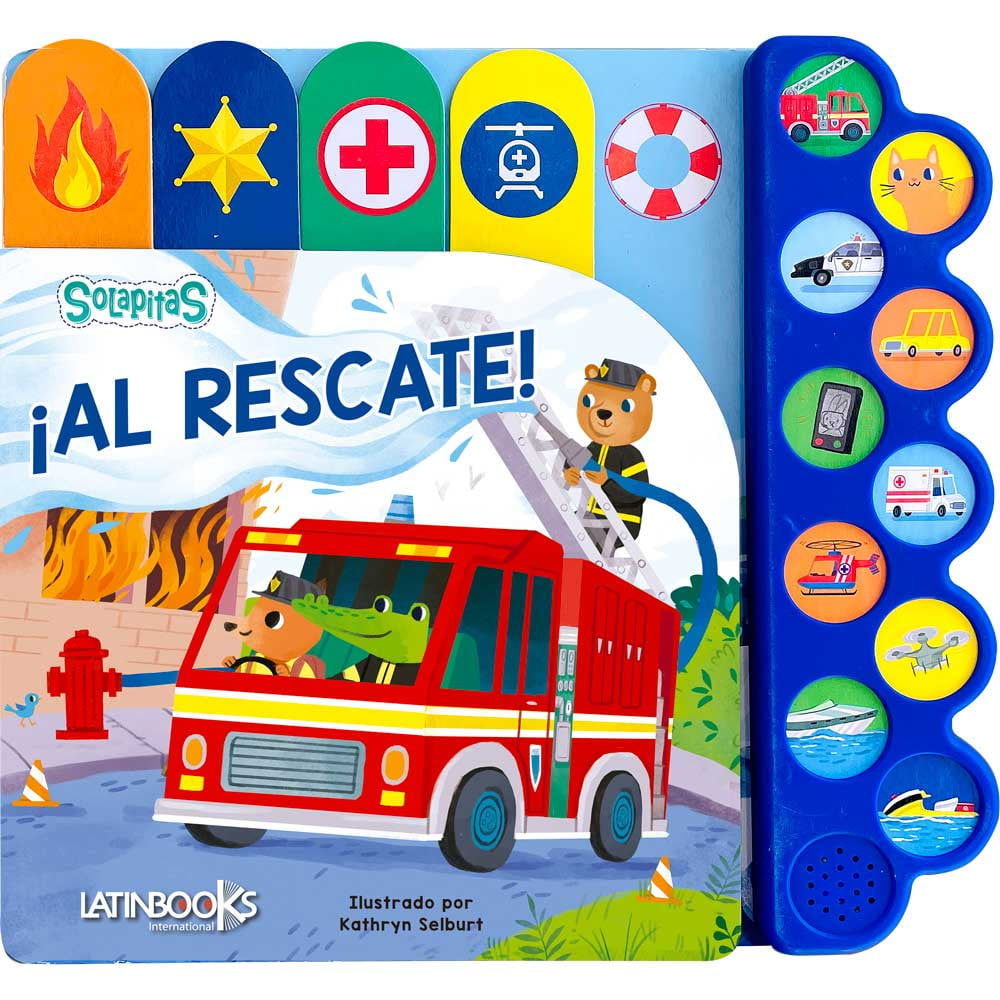Zig-zag - Libro Paleta De Sonidos - Solapitas -¡ai Rescate!